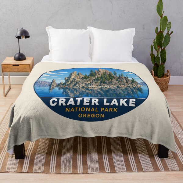 Item preview, Crater Lake National Park Orego Retro Design designed and sold by Gideon Emmerich.