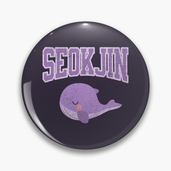 Item preview, BTS seokjin army whale designed and sold by Morcawork.