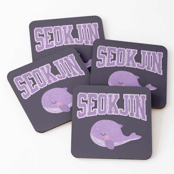 Item preview, BTS seokjin army whale designed and sold by Morcawork.