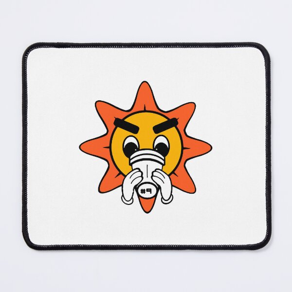 Item preview, Cartoon Angry Sun Mascot designed and sold by galaskisaodi.