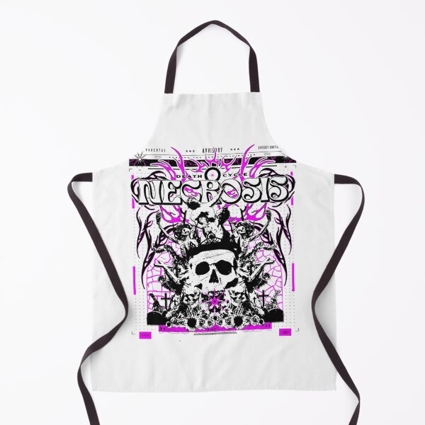 Item preview, Necrosis Goth Skull Neon Pink designed and sold by LucidLayers.