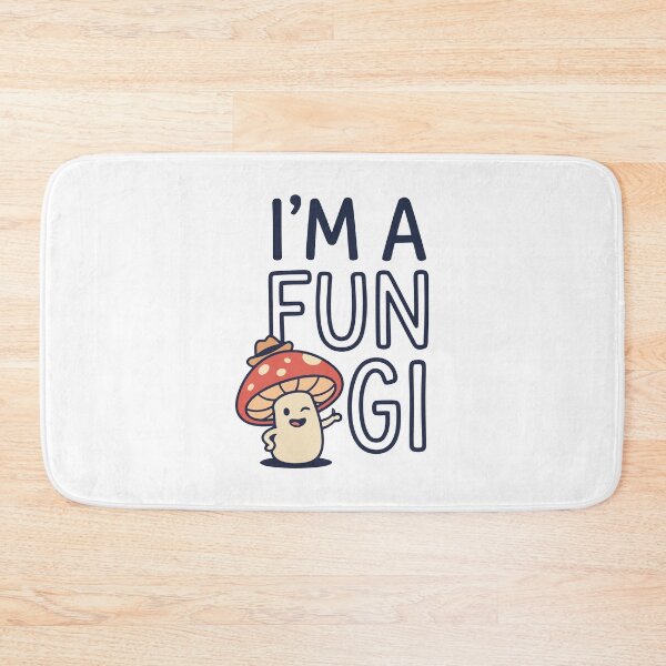 Item preview, I'm a Fungi Cute Winking Mushroom Pun designed and sold by Amir Faysal.