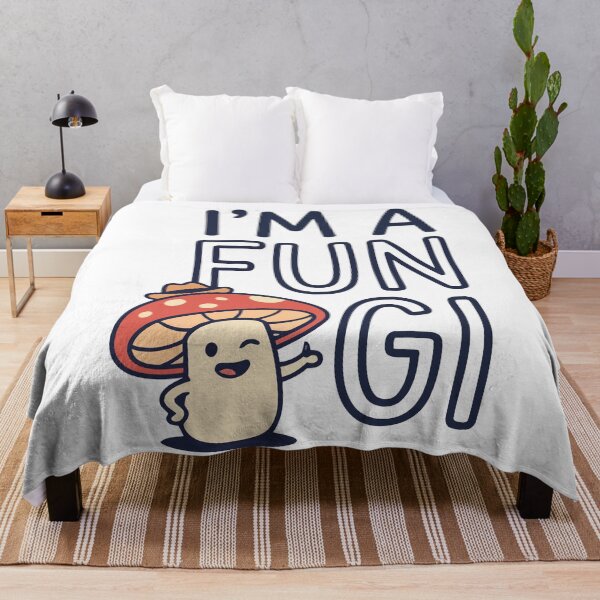 Item preview, I'm a Fungi Cute Winking Mushroom Pun designed and sold by Amir Faysal.