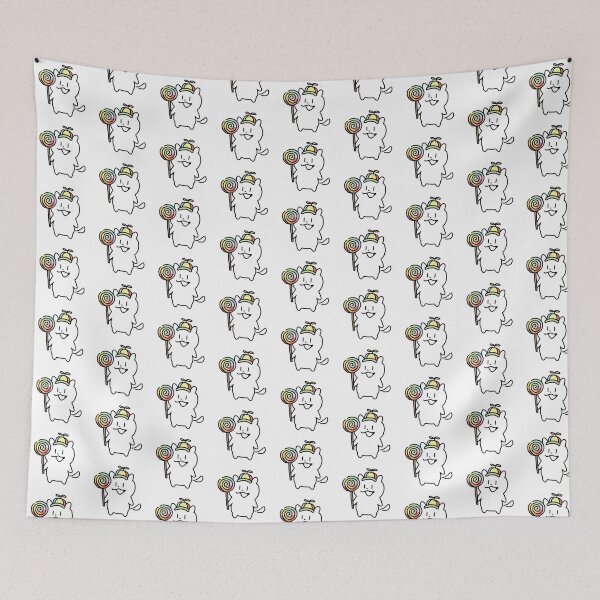 Item preview, silly cat white designed and sold by Miccy's wares.