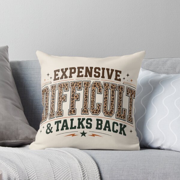 Item preview, Expensive Difficult & Talks Back Leopard, Funny Mom, Sarcastic Gift for Her designed and sold by Sprinkle12345.