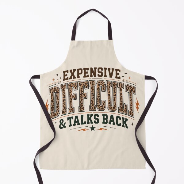 Item preview, Expensive Difficult & Talks Back Leopard, Funny Mom, Sarcastic Gift for Her designed and sold by Sprinkle12345.