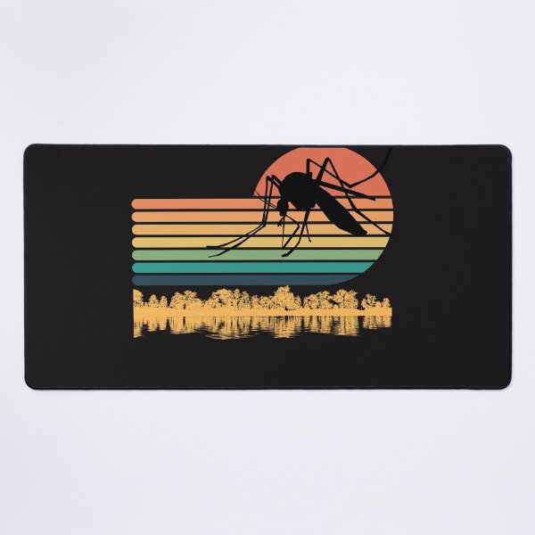 Item preview, Retro Mosquito Sunset - Funny Summer Insect Art designed and sold by Granat1983.