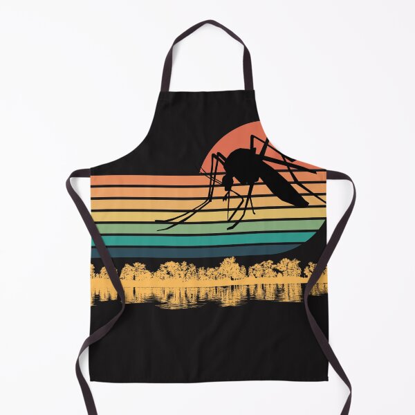 Item preview, Retro Mosquito Sunset - Funny Summer Insect Art designed and sold by Granat1983.