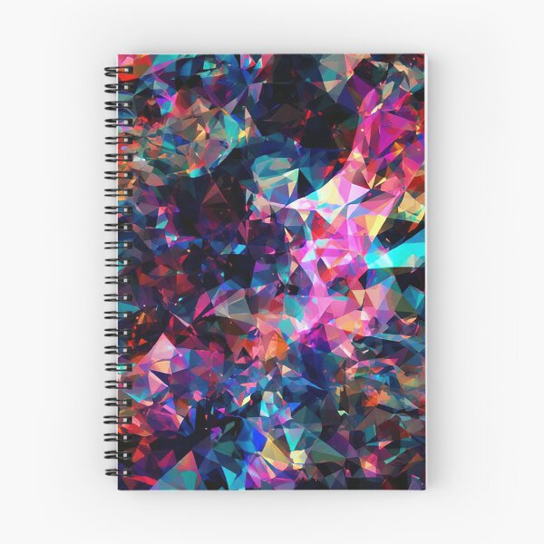 Item preview, Prismatic Spectrum – Vibrant Abstract Crystal Mosaic Design designed and sold by Habatour Creations Exclusive Digital Art Products.