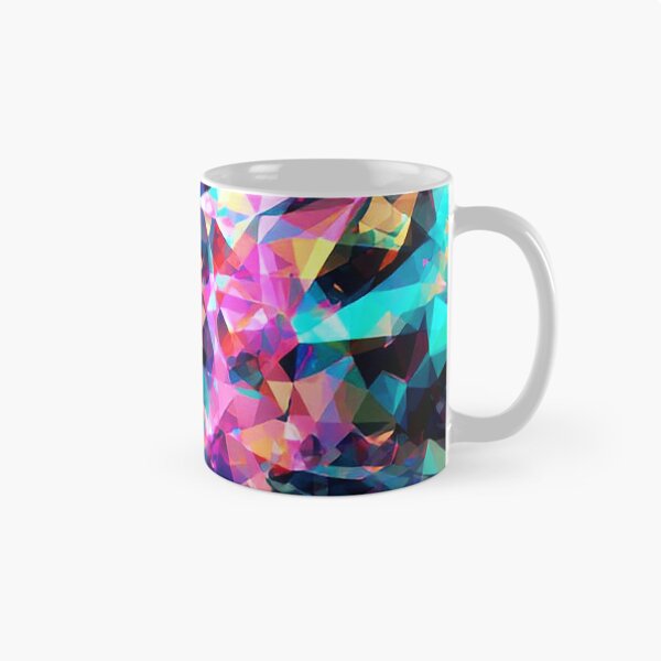Item preview, Prismatic Spectrum – Vibrant Abstract Crystal Mosaic Design designed and sold by Habatour Creations Exclusive Digital Art Products.