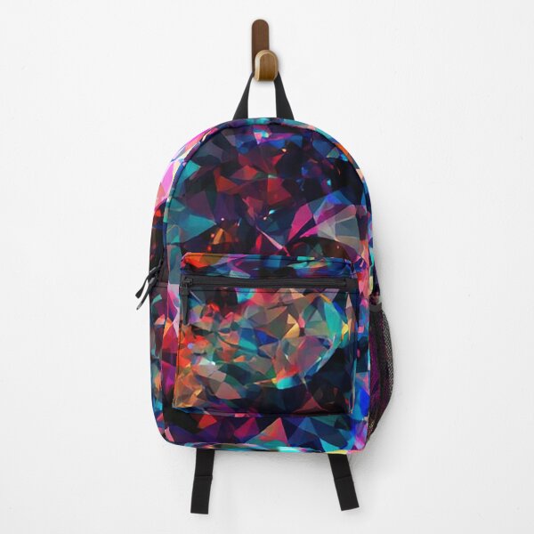 Item preview, Prismatic Spectrum – Vibrant Abstract Crystal Mosaic Design designed and sold by Habatour Creations Exclusive Digital Art Products.