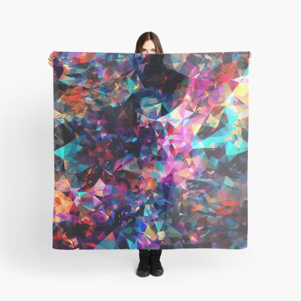 Artikelvorschau, Prismatic Spectrum – Vibrant Abstract Crystal Mosaic Design entworfen und verkauft von Habatour Creations Exclusive Digital Art Products.