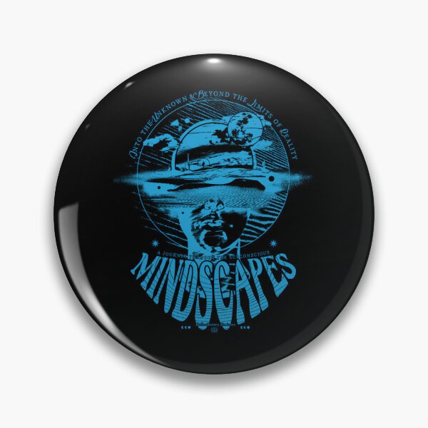 Item preview, Mindscapes Subconscious Journey Trippy Blue designed and sold by LucidLayers.