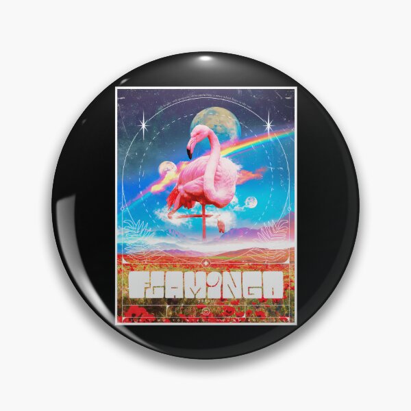 Item preview, Flamingo Dreaming Surreal Space Aesthetic designed and sold by LucidLayers.