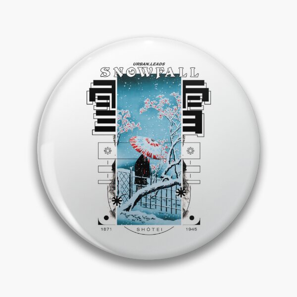 Item preview, Snowfall Japanese Traditional Winter designed and sold by LucidLayers.