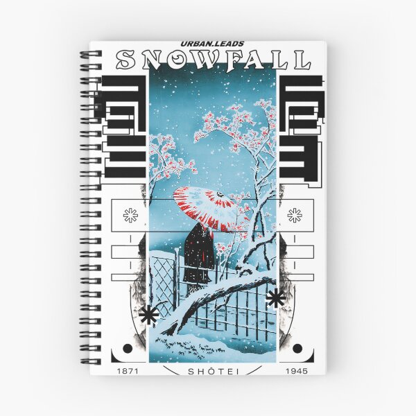 Item preview, Snowfall Japanese Traditional Winter designed and sold by LucidLayers.