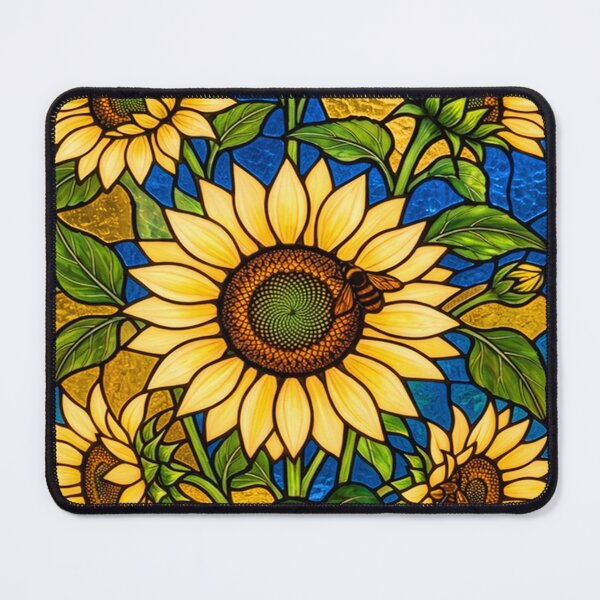 Item preview, Vintage Sunflower and Bumblebee Retro Graphic Art designed and sold by tamdevo1.