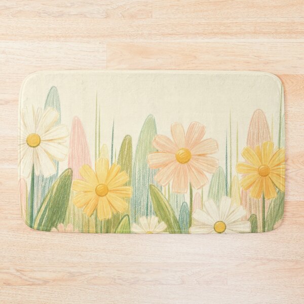 Item preview, Cute Pastel Daisy Flower Garden designed and sold by 0606PM.
