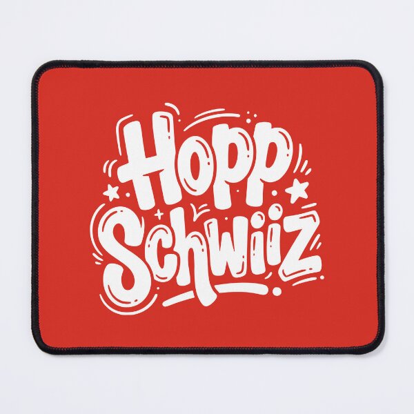 Item preview, Hopp Schwiiz Go Switzerland Swiss Fan Support designed and sold by AntiqueImages.