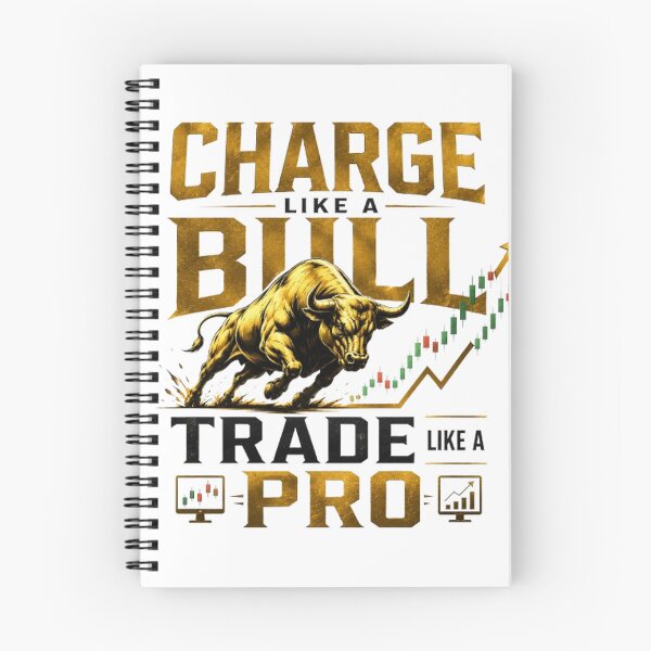 Item preview, Charge Like a Bull Trade Like a Pro designed and sold by PipForgeStudio .