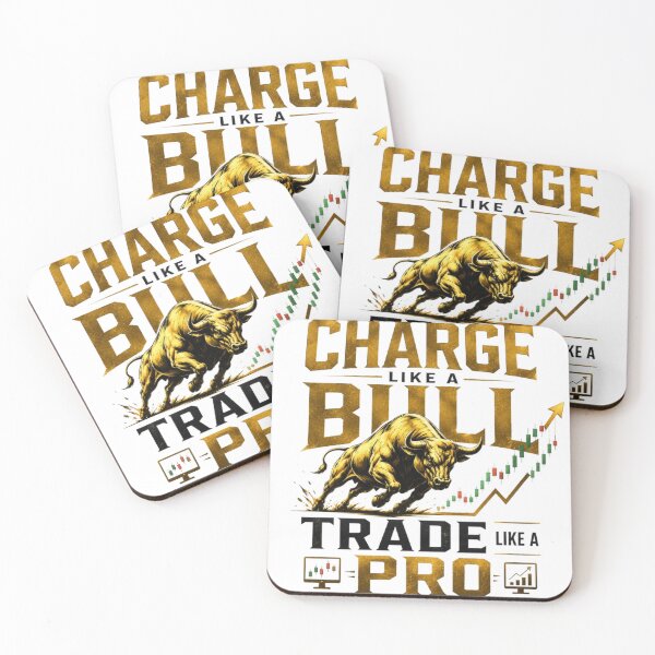Item preview, Charge Like a Bull Trade Like a Pro designed and sold by PipForgeStudio .