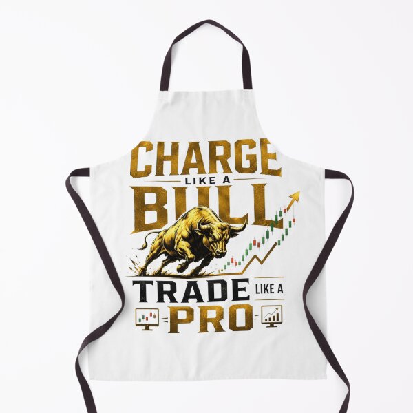 Item preview, Charge Like a Bull Trade Like a Pro designed and sold by PipForgeStudio .