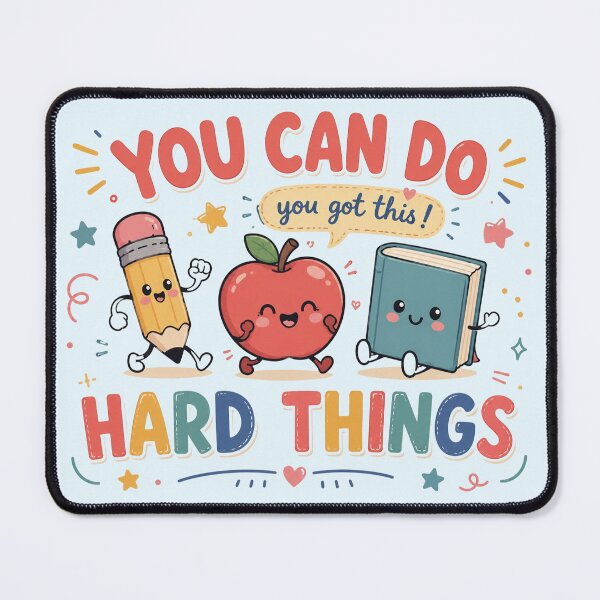 Item preview, You Can Do Hard Things, Cute Retro Doodle Teacher, You Got This Motivational designed and sold by Sprinkle12345.