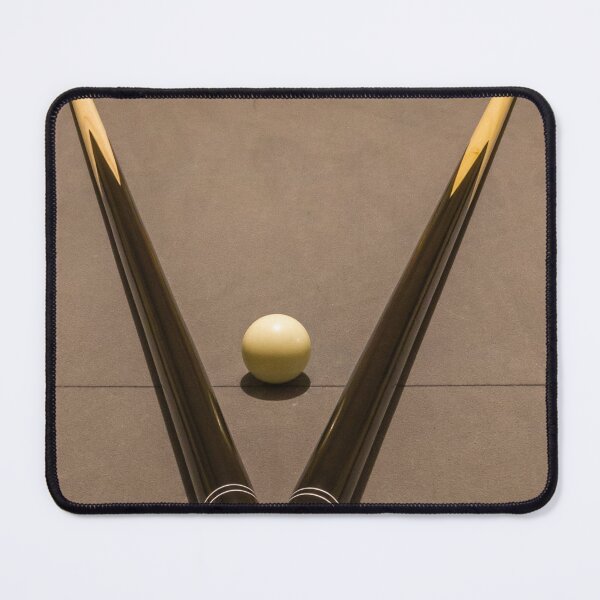 Item preview, Billiards Pool Table With Cue Sticks, Cue Ball and Racked Balls Ready for Play designed and sold by Nmallia.