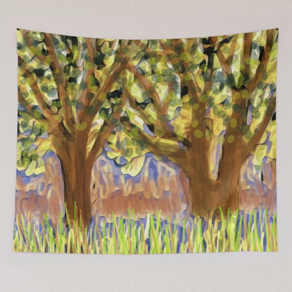 Item preview, Forest Painting - Impressionistic  designed and sold by Fayes4Art.