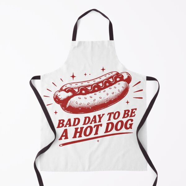 Item preview, Bad Day to Be a Hot Dog, Funny Hot Dog, Summer BBQ Cookout Gift designed and sold by Sprinkle12345.