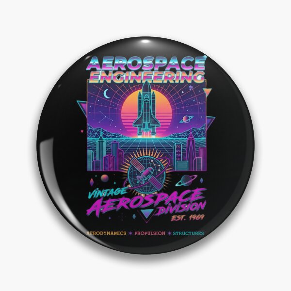 Item preview, Vintage Aerospace Engineering -  vaporwave style Sci-Fi Engineer designed and sold by SidTastic .
