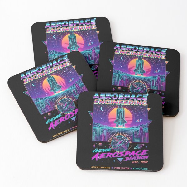 Item preview, Vintage Aerospace Engineering -  vaporwave style Sci-Fi Engineer designed and sold by SidTastic .