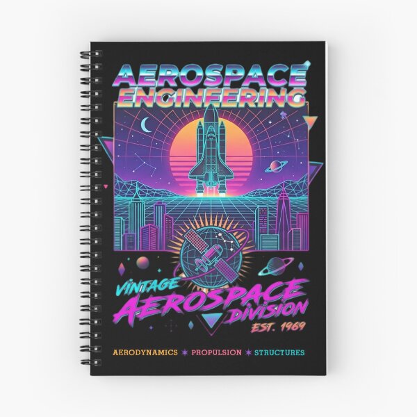 Item preview, Vintage Aerospace Engineering -  vaporwave style Sci-Fi Engineer designed and sold by SidTastic .