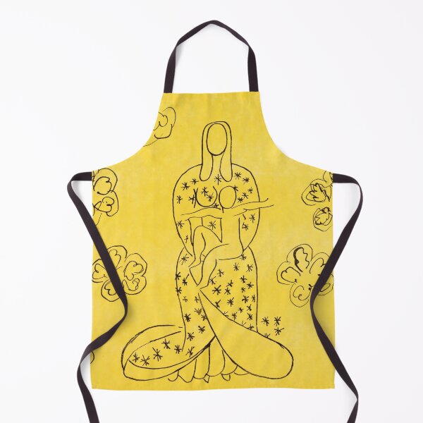 Item preview, Seated Woman Among Yellow Blossoms designed and sold by artofuniverse.