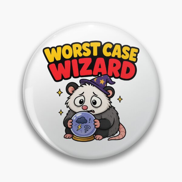 Item preview, Anxious Opossum Worst Case Gift designed and sold by Gentlestate.