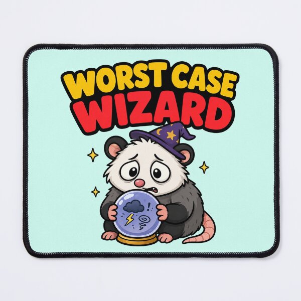 Item preview, Anxious Opossum Worst Case Gift designed and sold by Gentlestate.