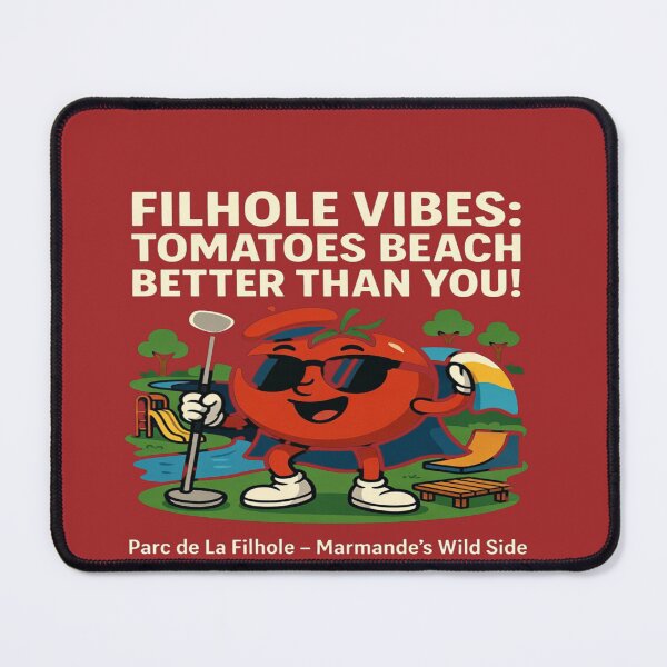 Item preview, Filhole Vibes Tomatoes Beach Better Than You Funny Tomato T-Shirt | Parc de La Filhole Marmande France Travel Graphic Tee | Summer Vacation PNG Design designed and sold by Sushikidsntod.