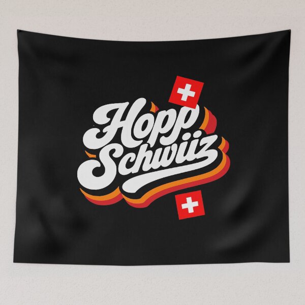 Item preview, Hopp Schwiiz Swiss Sports Fan National Day designed and sold by AntiqueImages.