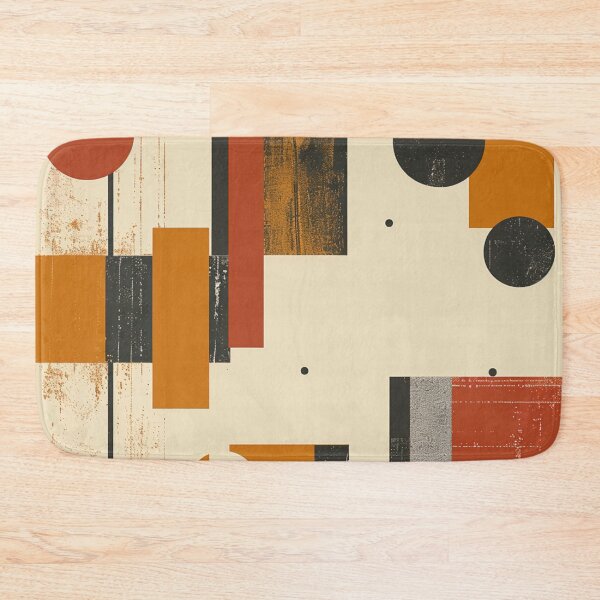 Item preview, Mid Century Modern Geometric Abstract | Bauhaus Retro Minimalist Wall Art designed and sold by GrinGalore.