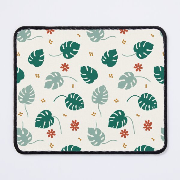 Item preview, Minimal Tropical Monstera Leaves Seamless Pattern designed and sold by ManjulaKumari.