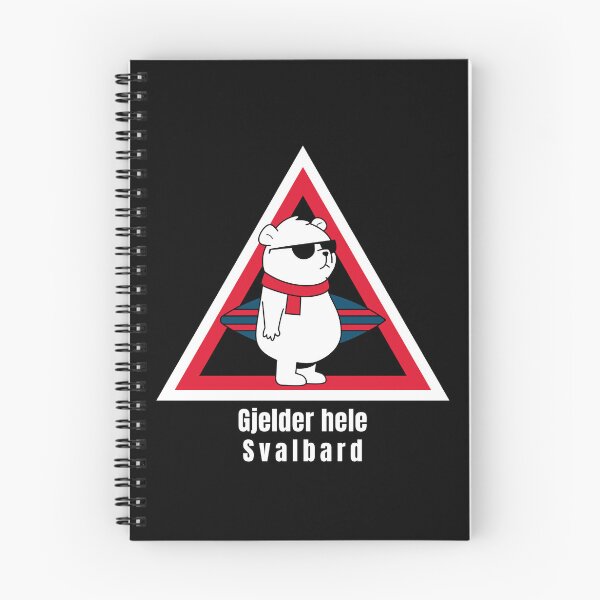 Item preview, Svalbard Norway Polar Bear Sign designed and sold by Andersce.