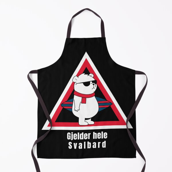 Item preview, Svalbard Norway Polar Bear Sign designed and sold by Andersce.