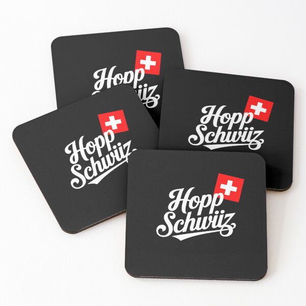 Aperçu de l'œuvre Hop Schwiiz Allez la Suisse ! Fan patriotique créée et vendue par AntiqueImages.