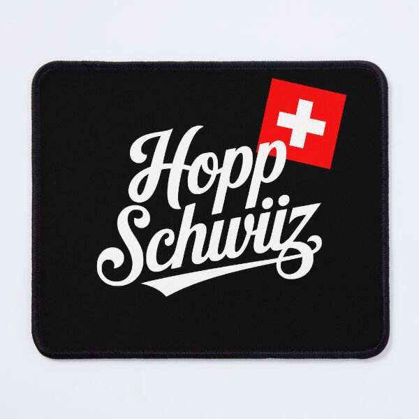 Item preview, Hopp Schwiiz Go Switzerland Patriotic Fan designed and sold by AntiqueImages.