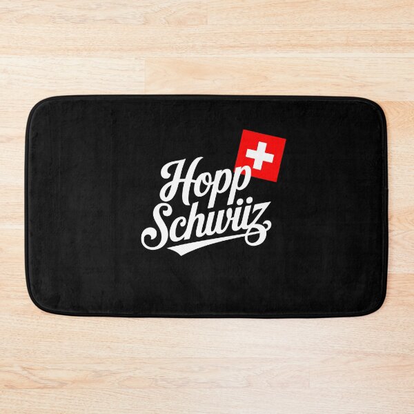 Item preview, Hopp Schwiiz Go Switzerland Patriotic Fan designed and sold by AntiqueImages.