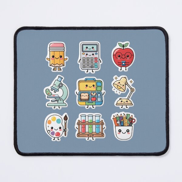 Item preview, Cute STEM School Sticker Pack designed and sold by MegaNovaArt.