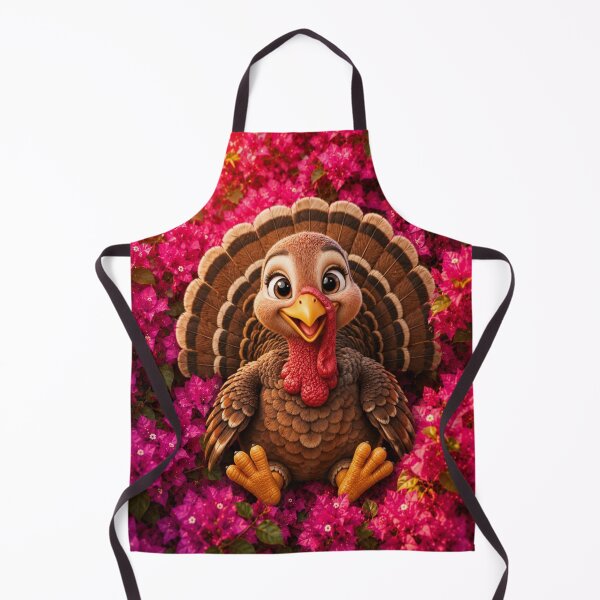 Item preview, Cute Cartoon Turkey in Bloom designed and sold by Rohan132.