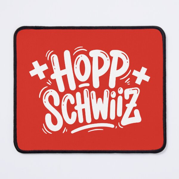 Item preview, Hopp Schwiiz Go Switzerland Swiss Fan Support designed and sold by AntiqueImages.