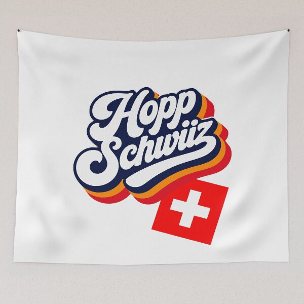 Item preview, Hopp Schwiiz Go Switzerland Swiss Flag Sports Fan designed and sold by AntiqueImages.
