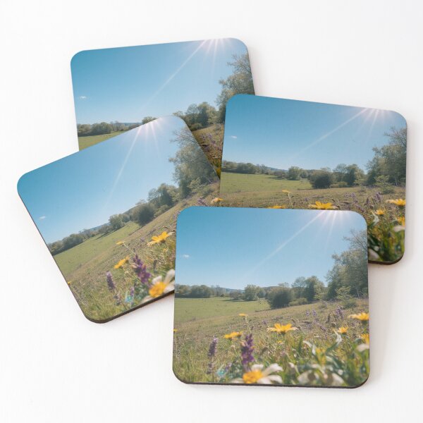 Item preview, Surrey Wildflower Meadow in Summer Sunshine – Countryside Photography designed and sold by ThatSurreyLife.